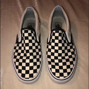 Checkered Vans